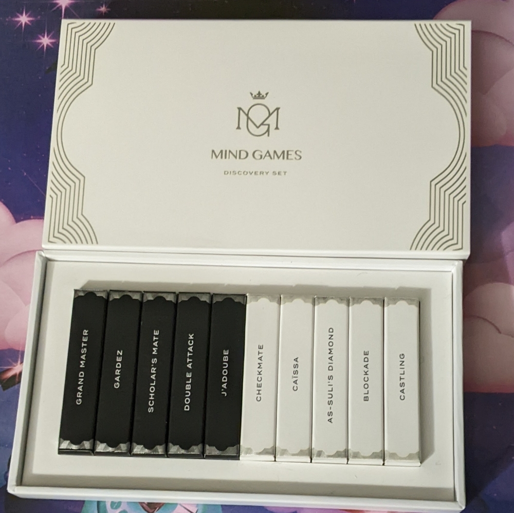 Mind Games Fragrance Discovery Set 10 x 2mL (0.06oz) Spray Samples